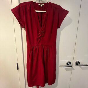 Madewell Red Fable Dress (Reposh)
